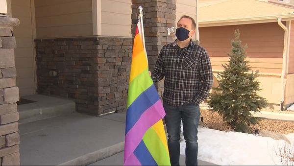 Watch: Colorado Gay Couple File Free Speech Suit Over Pride Flag Order