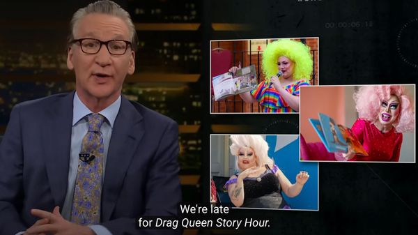 Watch: Bill Maher Slams Disney and Drag Queen Story Hour, All in One Problematic Breath