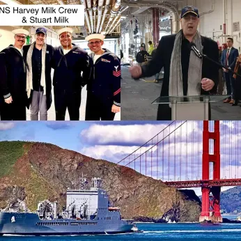 Stuart Milk: Renaming navy ship “antithetical” to warrior spirit 