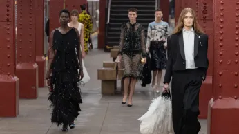 Chanel's New Showman Stages an Ode to NYC With Star-Packed Runway Show on a Real Subway Platform